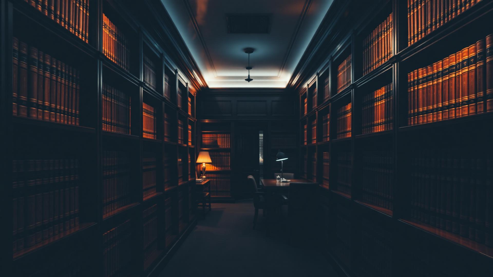 Quiet legal library — privacy and confidentiality
